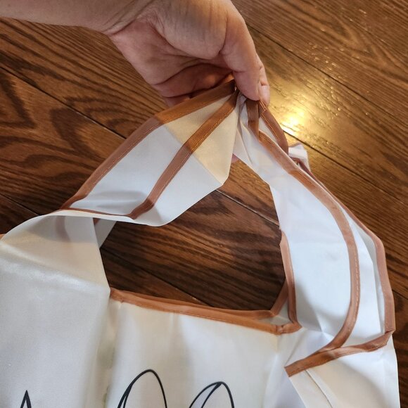 Labubu Green farmer Foldable Reusable Shopping Bag with Small Pouch – Nylon - Picture 4 of 12